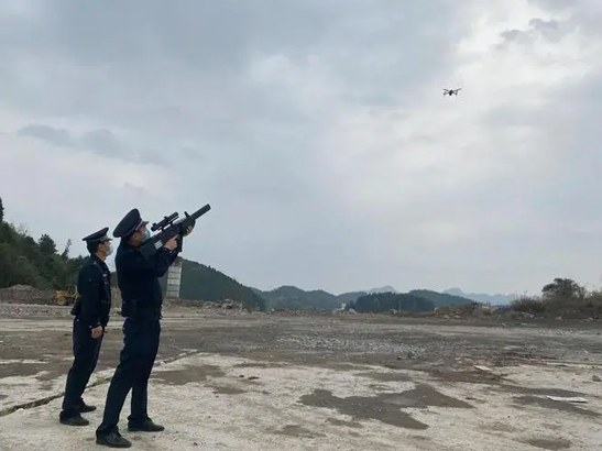 无人机反制枪